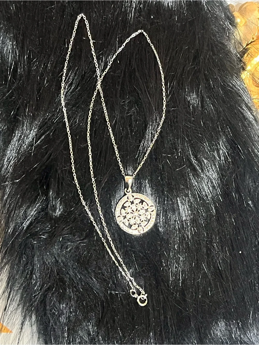 Sterling Ornate Necklace